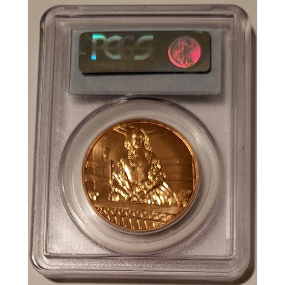 2010 Jane Pierce First Spouse Bronze Medal MS68 RED PCGS - Picture 2 of 2